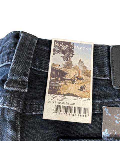 Nudie Jeans BNWT Nudie Jeans "Long John" Jeans — Black Heat, W31 L32