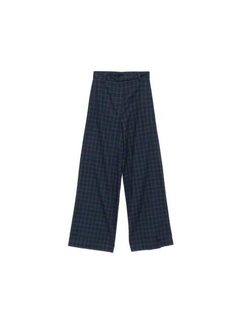 Dries Van Noten Dries Van Noten Blue Trousers - Palazzo Pants Women