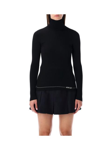 Moncler Moncler Wool Polo Neck Jumper
