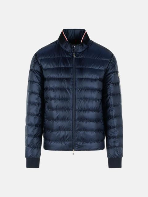 Moncler 'RIGEL' NAVY BLUE POLYAMIDE SHORT DOWN JACKET