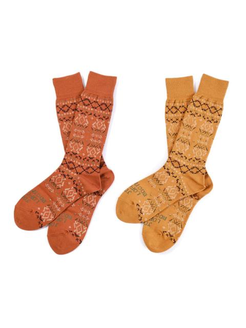 JOHN LOFGREN JOHN LOFGREN JLB 2-PACK SOCKS 10"- CROSSED ARROWS