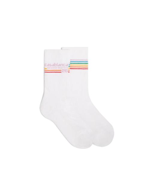 CASABLANCA Beyond Destiny Stripe Socks