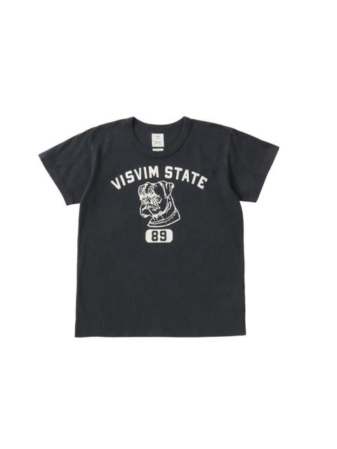 visvim BOX TEE S/S 89 DMGD W BLACK
