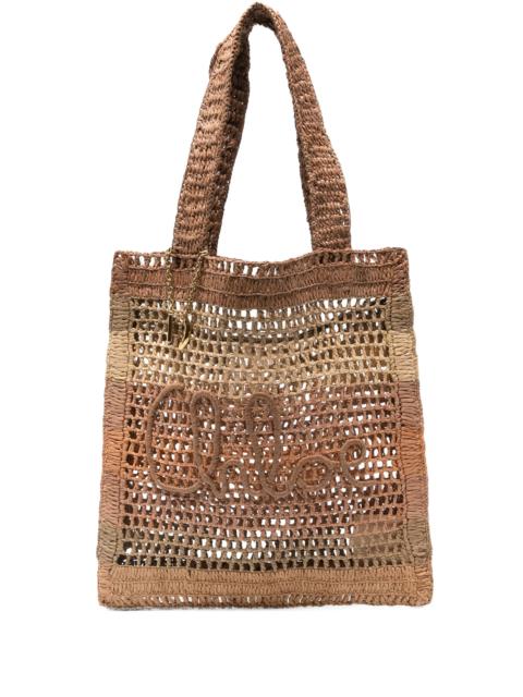 Chloé raffia tote bag