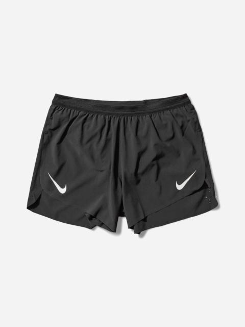 Nike Men's AeroSwift Dri-FIT ADV 4" Brief-Lined Running Shorts Black