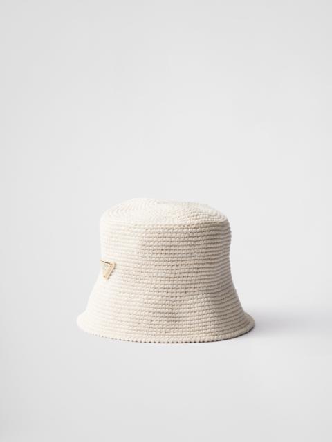 Prada Crochet bucket hat