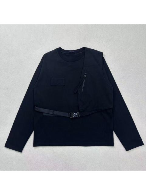 Louis Vuitton Louis Vuitton Tactical Vest Patchwork Hoodie