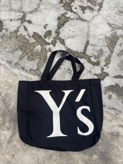 Yohji Yamamoto Signature Y’s Canvas Tote