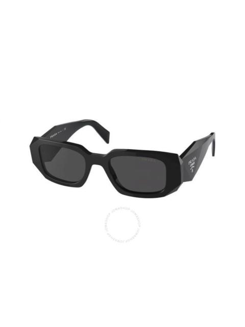 Prada Prada Grey Rectangular Ladies Sunglasses PR 17WS 1AB5S0 49