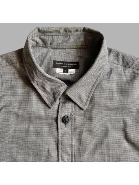 Comme Des Garçons SS13 Runway Rubber Buttons Shirt