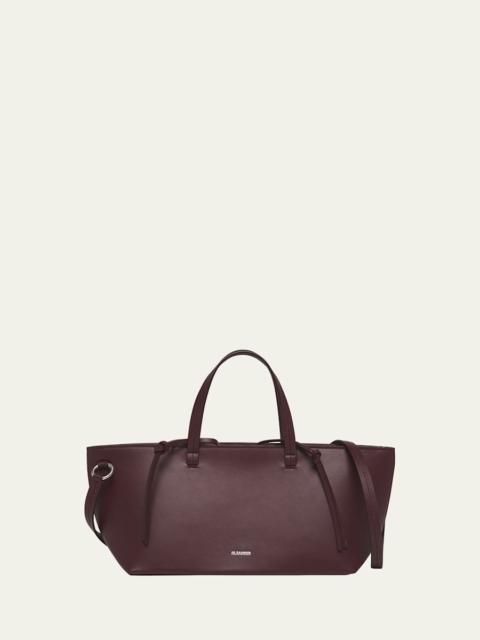 Jil Sander Bateau Small Calfskin Tote Bag