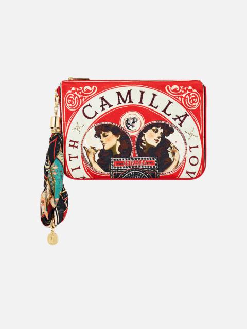 CAMILLA SCARF CLUTCH