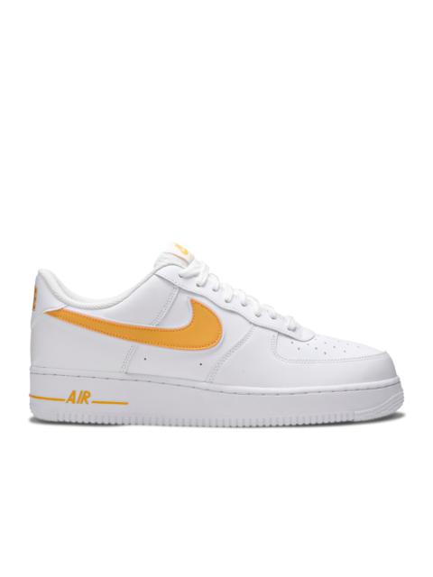Nike AIR FORCE 1 LOW '07 'UNIVERSITY GOLD'