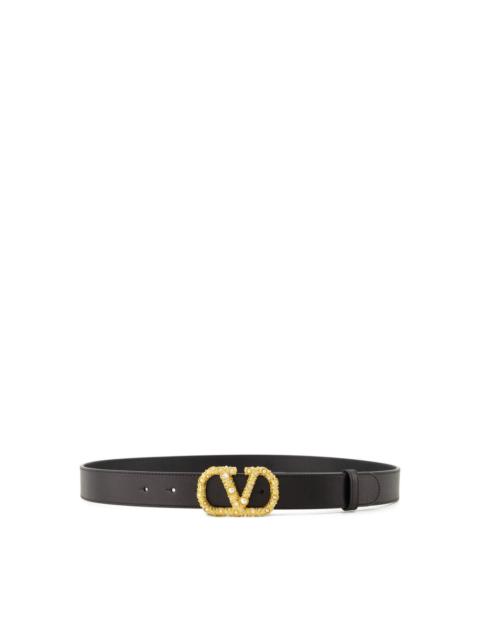 Valentino VLogo Signature leather belt