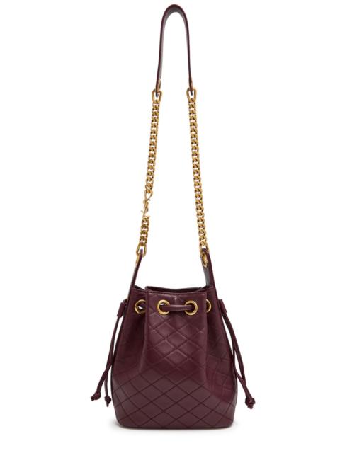 SAINT LAURENT Saint Laurent Bo Chain Quilted Leather Bucket bag