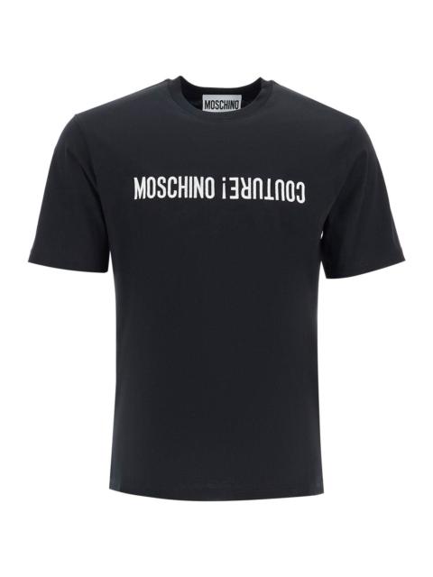 Moschino T-SHIRT WITH EMBROIDERED LETTERING