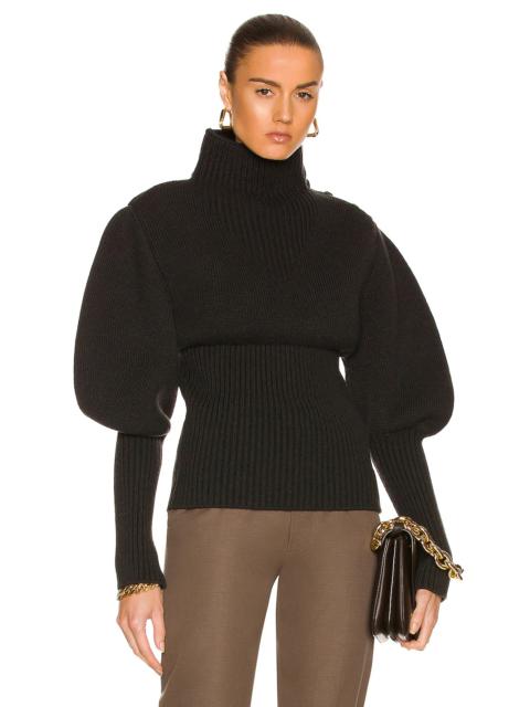 Bottega Veneta Wool Exaggerated Sleeves Sweater