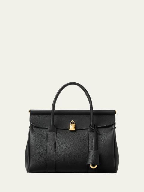 Loro Piana Loom L25 Fine Grained Leather Tote Bag