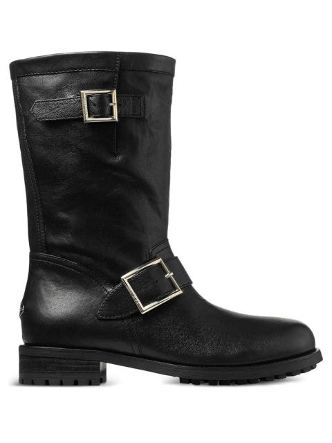 JIMMY CHOO Jimmy Choo Women Biker Mid Leather Ankle Boots