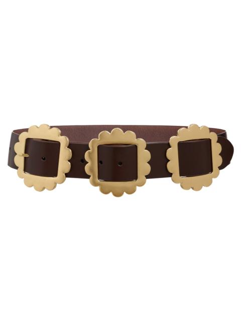 CYNTHIA ROWLEY Gold Buckle Belt