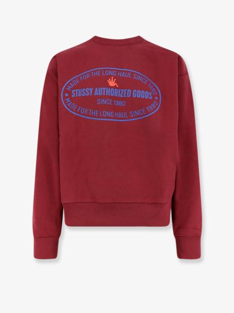 Stüssy Stussy Authorized Crew Cotton Blend Sweatshirt