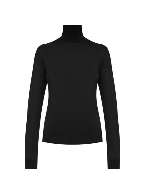 roll-neck jumper