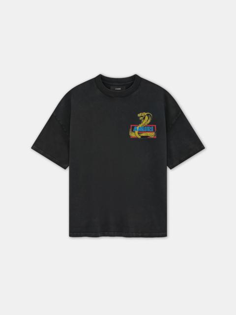AMIRI AMIRI CRYSTAL COBRA OVERSIZED TEE