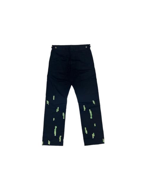 Comme Des Garçons CdGH+ Digital Tetris Neon Pants AD2000