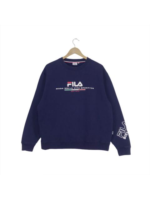 Other Designers Vintage - Vintage Fila Biella Italia Sweatshirt Crewneck