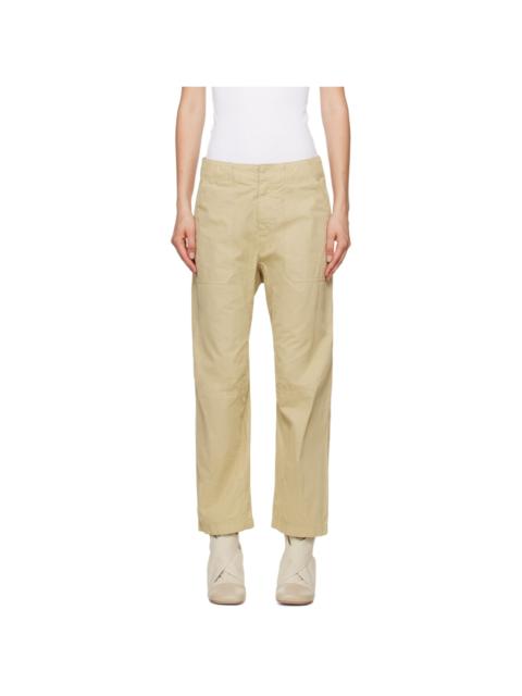 rag & bone Beige Leyton Trousers
