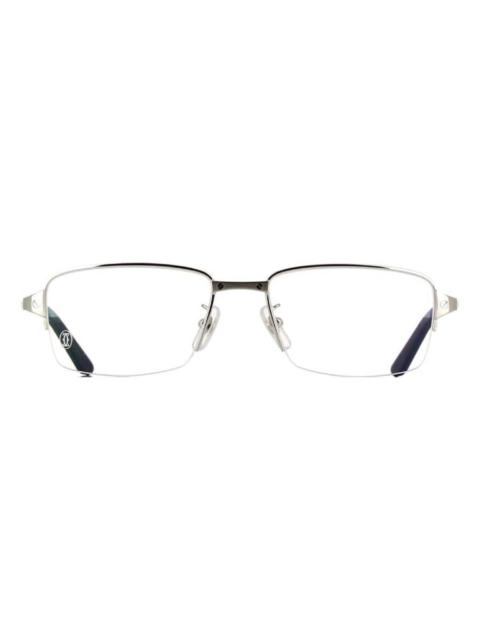 Cartier Cartier Santos de Cartier Demo Rectangular Men's Eyeglasses CT0443OA 002 54
