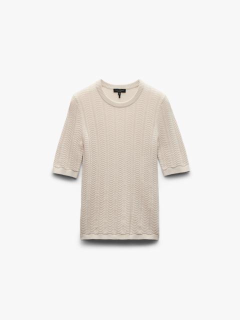 rag & bone Francesca Merino Wool Tee