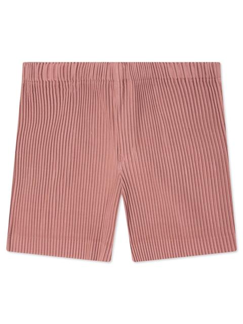 ISSEY MIYAKE JULY SHORTS - VANADINITE RED