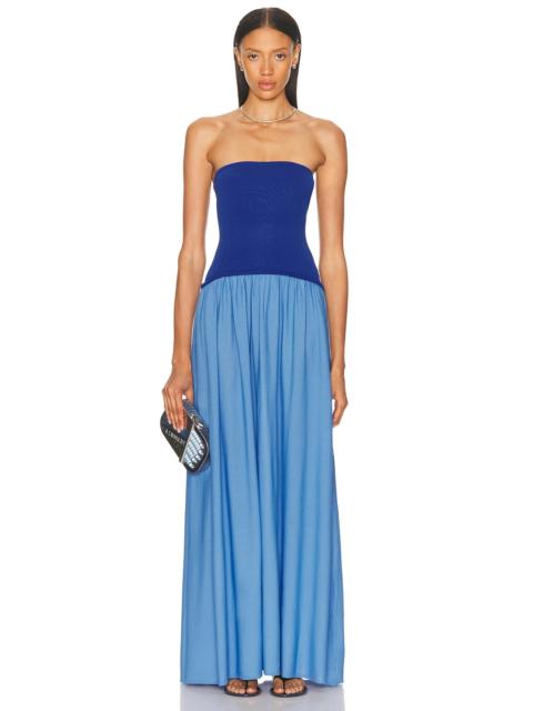 Solid & Striped The Strapless Soglio Dress