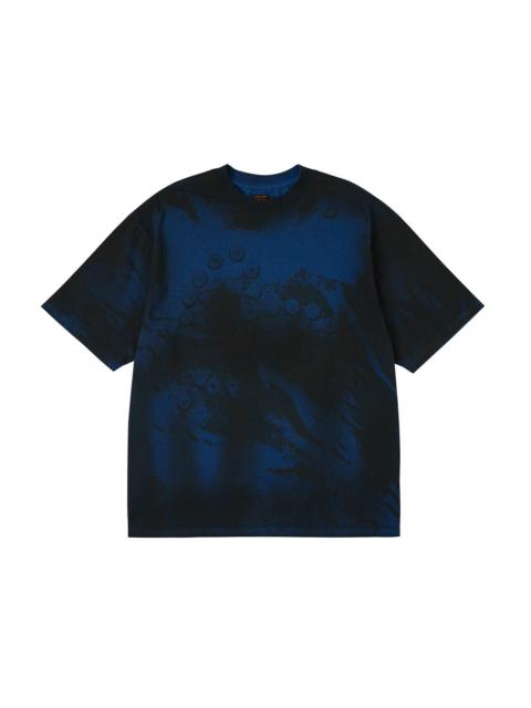 EVISU Button Seagull Print Oversized T-Shirt