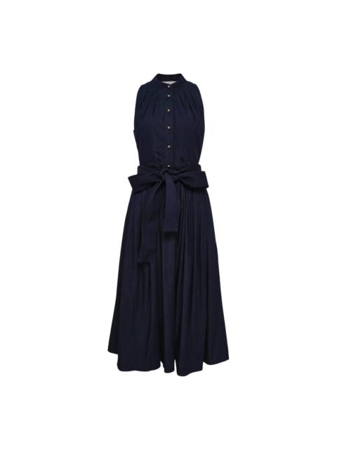 CAROLINA HERRERA Sleeveless Full Midi Dress