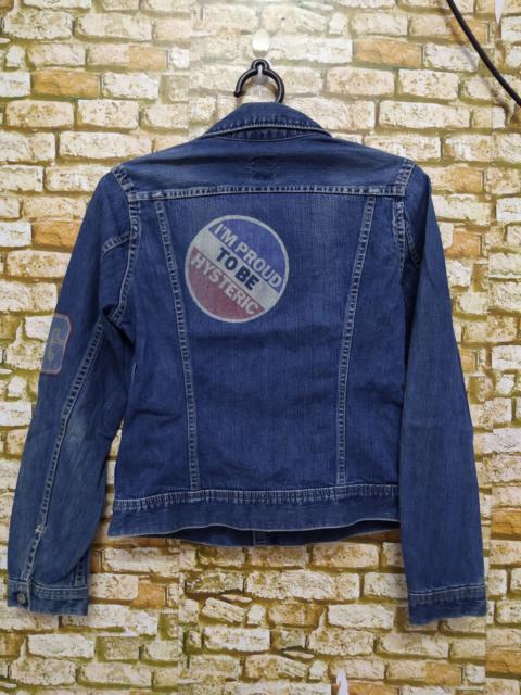 Other Designers Vintage - HYSTERIC GLAMOUR DENIM JACKET JAPAN (B653)