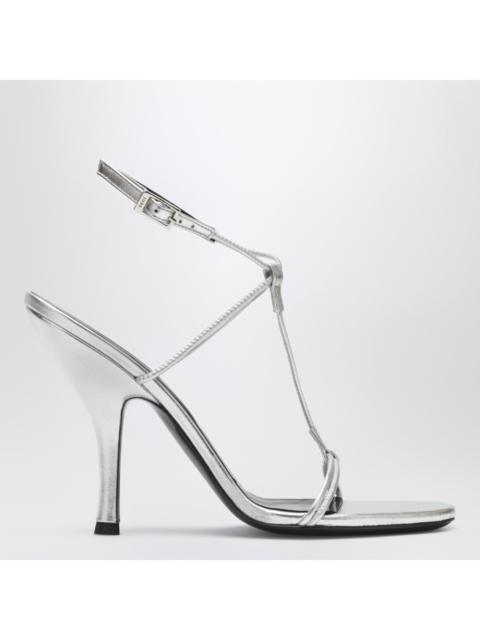 JUDE Jude Mixer Sandal In Silver Leather Women