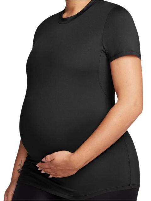 Nike Nike Women's One Maternity Dri-FIT Slim-Fit Short-Sleeve Top