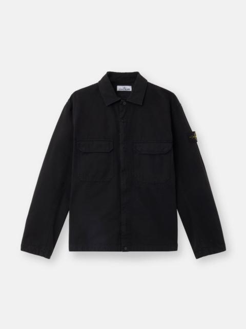 Stone Island Stone Island Overshirt Jacket In Organic Cotton