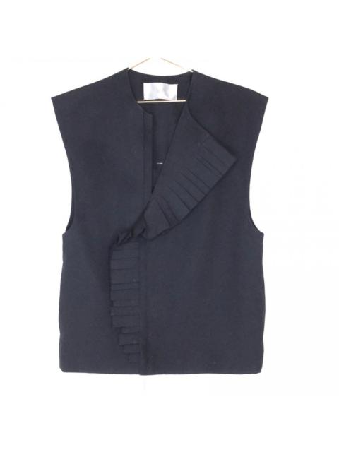 Dior ARCHIVE SS02 Homme Black Pleated Accordion Vest