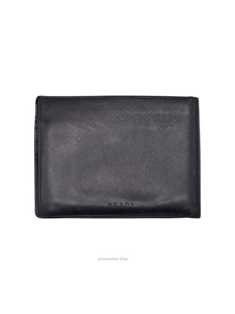 Prada Prada Bifold Wallet - Nero Saffiano Leather