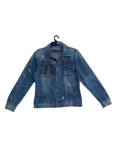 Other Designers Japanese Brand - In The Attic cyberpunk denim trucker distressed design
