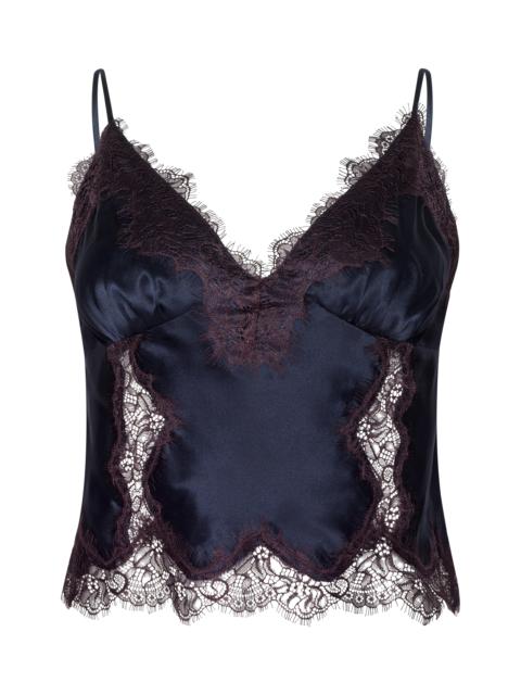 L'AGENCE Kimber Silk Lace Camisole