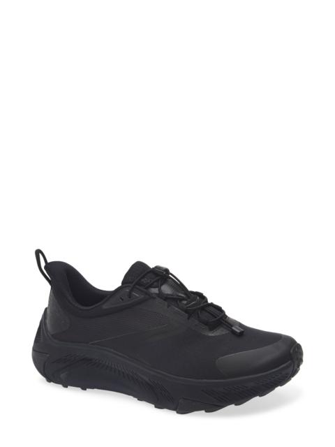 HOKA HOKA Transport 2 Water Repellent Hiking Sneaker in Black /Black at Nordstrom