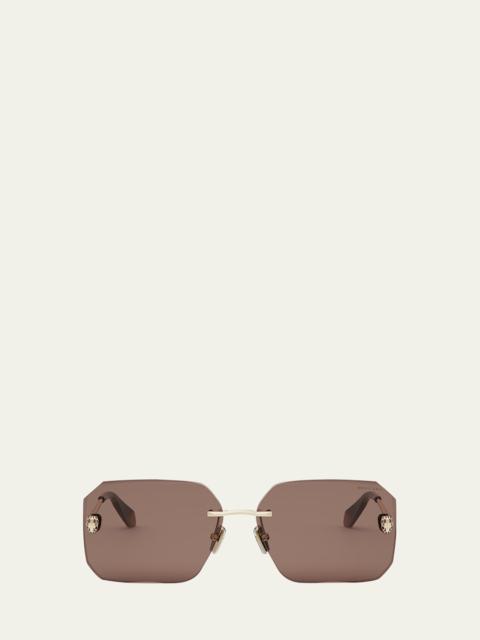 BVLGARI Serpenti Forever Square Sunglasses