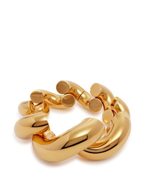 Alaïa Gold Torsion Bracelet