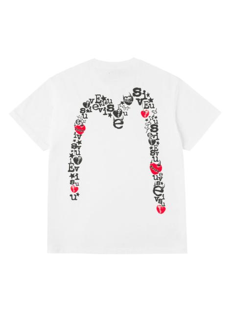 EVISU Theme Graphic Daicock Printed T-Shirt