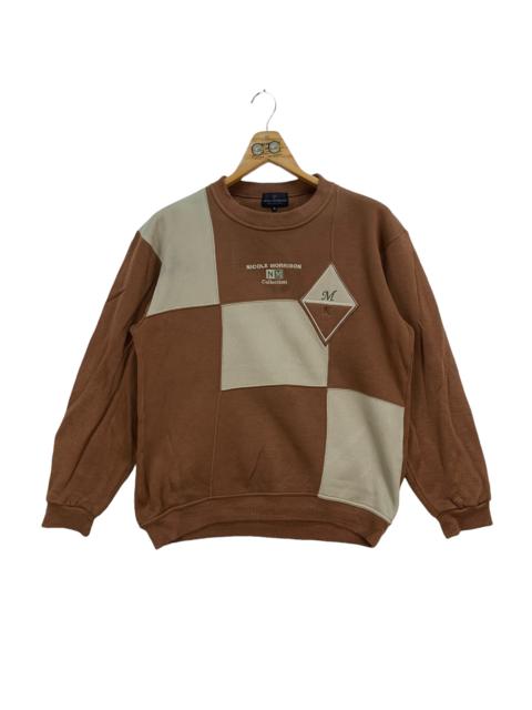 Other Designers Japanese Brand - Nicole Morrison Collection Colorblock Sweatshirts #4072-141