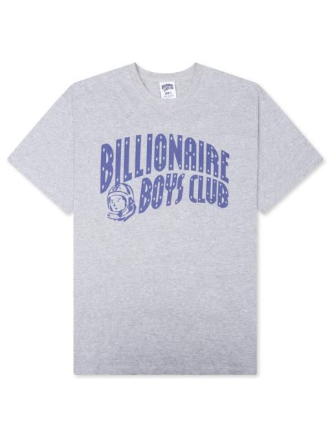 BILLIONAIRE BOYS CLUB CURVE S/S TEE - HEATHER GREY